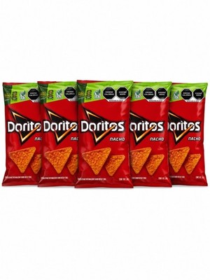 5 Pack 58g Mexican Dorito Nacho Cheese Tortilla chips 