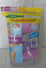  9 - Women's Fruit of The Loom - Cotton Briefs / Panties - Size 10 - New