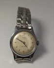 Timex Waterproof Vintage 1970s Manual Wind 34mm Cream Dial Silver Expansion