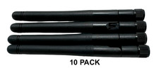 10-pack RP-SMA Antenna for WiFi 2.4GHz 5Ghz Wireless Router or Card