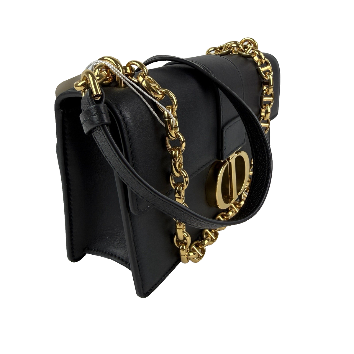 Dior 30 Montaigne East West Black Leather | eBay