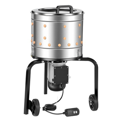 #ad Uimoso 15.7quot; Electric Poultry Plucker Machine 550W 275RPM 114 Fingers Wheels $249.99