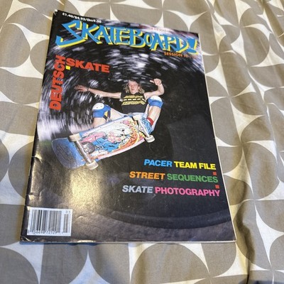 Skateboard Magazine Session 10  1989  Missing Poster Uk 
