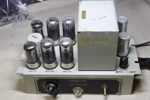 Rare Langevin 114A Monoaural Power Amplifier Western Electric Vintage USA
