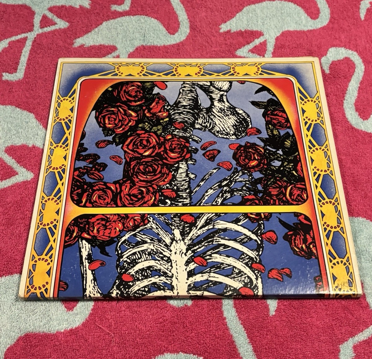 The Grateful Dead Skull and Roses 1971 Vinyl LP 1st Press Warner