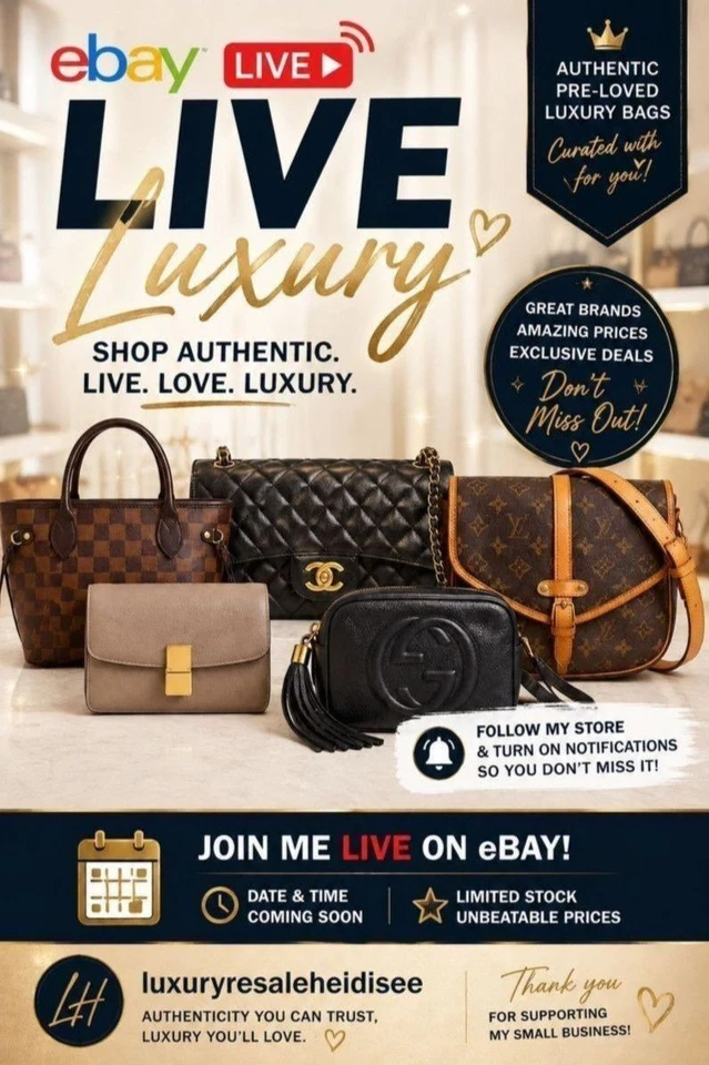 Authentic preloved luxury bags at amazing prices