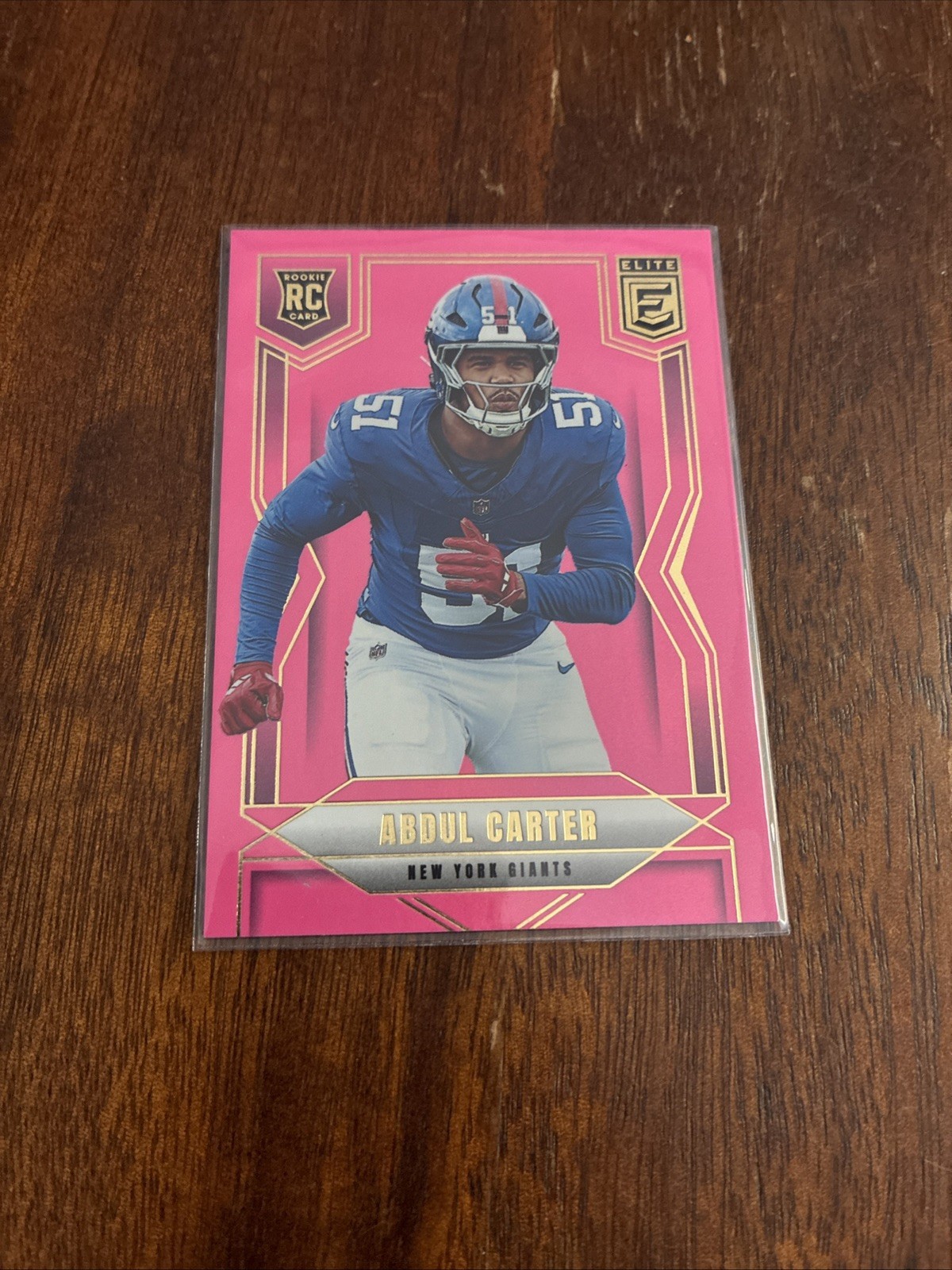 2025 Panini Donruss Elite - Rookies Abdul Carter #111 Pink Ink (RC)
