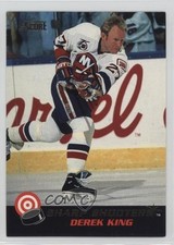 1992-93 Score Sharp Shooters Derek King #15 1s7