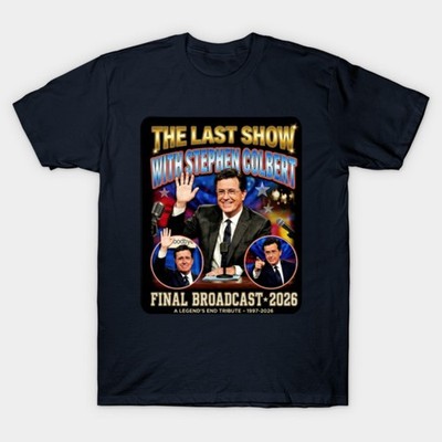 Stephen Colbert TV Host Tribute T-shirt