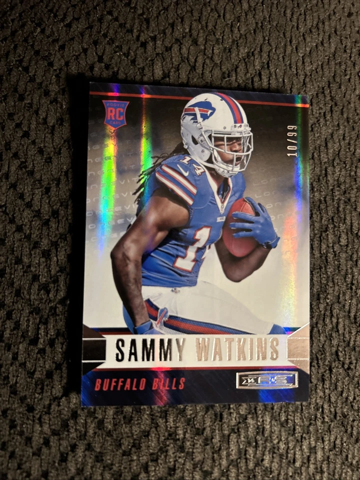 2014 Panini Rookies Stars Sammy Watkins 10/99 Rookie Longevity Holofoil #180 - Image 4 of 4