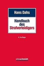 Handbuch des Strafverteidigers von Dahs, Hans...