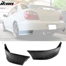 For 02-07 Subaru Impreza WRX STI JDM Style Rear Bumper Lip Side Corner Aprons PU