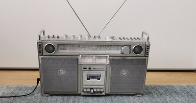 CROWN CSC-980L Vintage Stereo Radio Kassetten Recorder 