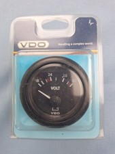 Siemans Vdo Voltmeter V3321102 18-32v 24v Made In Switzerland