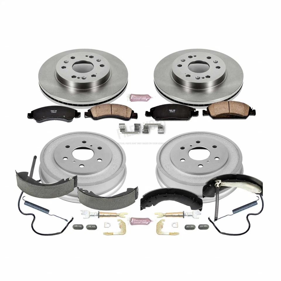 Kit de frenos Power Stop para GMC Sierra 1500 2007 2008 delantero y trasero Autospecialty Foto 2 de 4