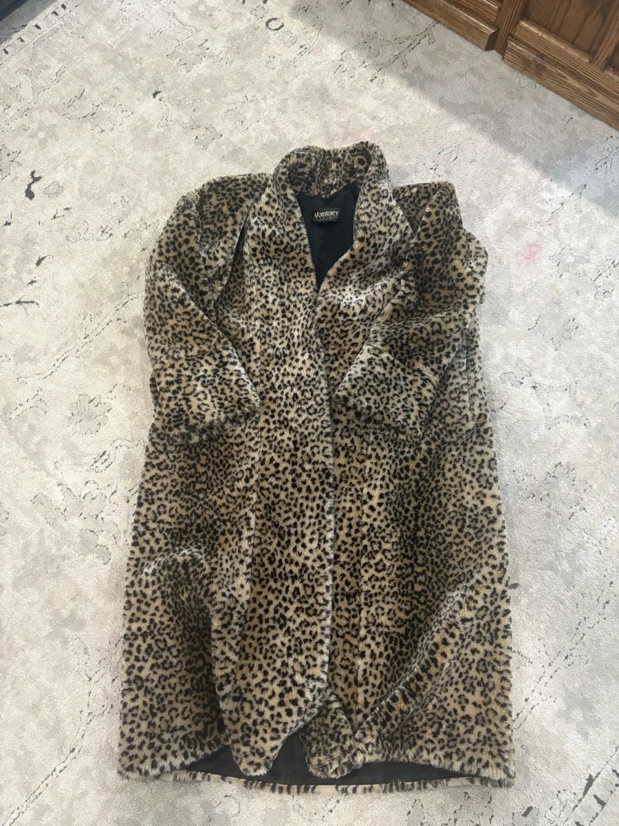 vintage leopard fur coat products for sale | eBay