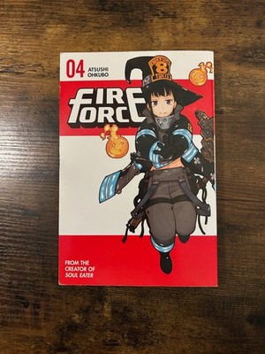 Fire Force Manga #4 1st Printing Kodansha Comics 7.5 VF- Atsushi Okubo