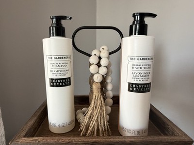 Crabtree & Evelyn Gardeners 2-Piece Set | Shampoo  & Hand Wash 