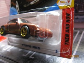 2026 Hot Wheels Bronze '96 Porsche Carrera Then n Now w/Real Riders Wheel Swap