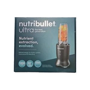 Nutribullet Ultra Nutrient Extraction Personal Blender 1200W 32oz Gray NB50500 