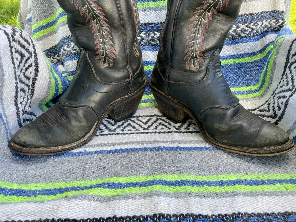 Preconditioned/防水复古 Olathe 男式牛仔靴 8.5D — 第 3/4 张图片