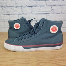 PF Flyers PM120H41 Hi Top Blue Sneakers Shoes Men's Size 16 Women's 17.5