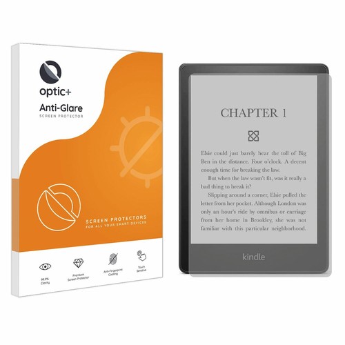 Optic+ Anti-Glare Screen Protector for Amazon Kindle Paperwhite Signature - Picture 1 of 3