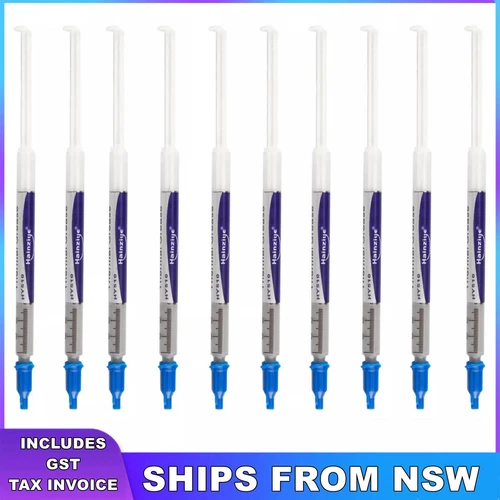 10X Thermal Grease Heatsink Paste CPU GPU 10pcs 10 pcs Pack Pk Syringe Cooling