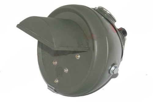 Lucas Type 7 " Militaire Couleur Blackout Phare Pour Norton BSA Triumph Gec - Photo 2/7