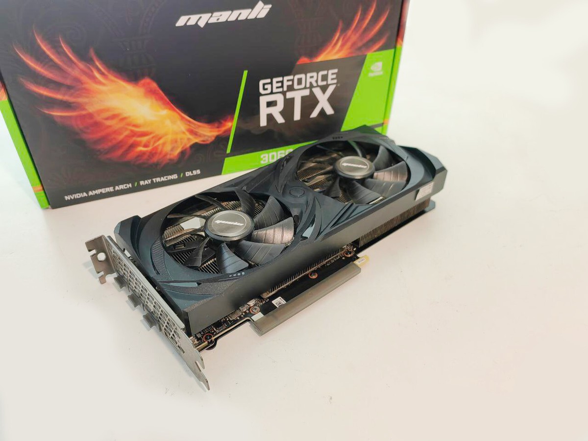 RTX2060super Manli製　箱無し Manli GeForce NVIDIA RTX 3060 12GB GDDR6 192-bit HDMI 3 DP PCIE