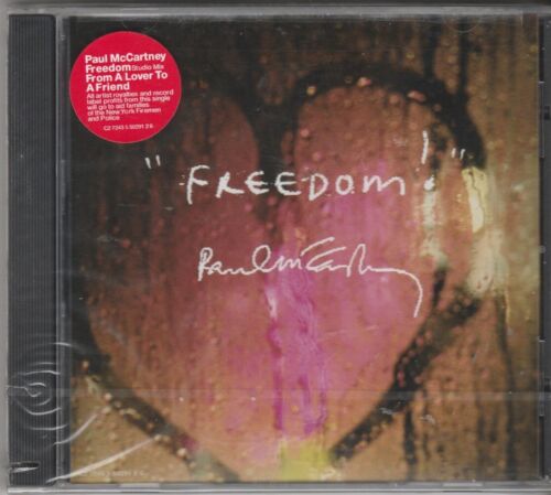Paul McCartney - Freedom/From A Lover To A Friend (2001) 3 Track CD..NEW/SEALED - Picture 1 of 2