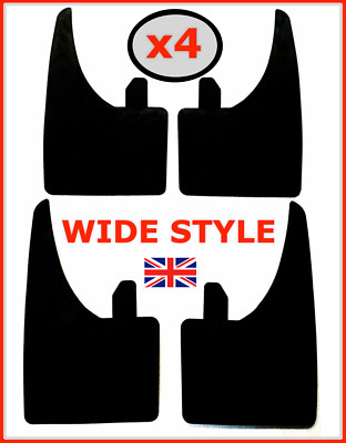 4x WIDE Heavy Duty Rubber Mudflaps Front & Rear Fits Citroen Berlingo Multispace