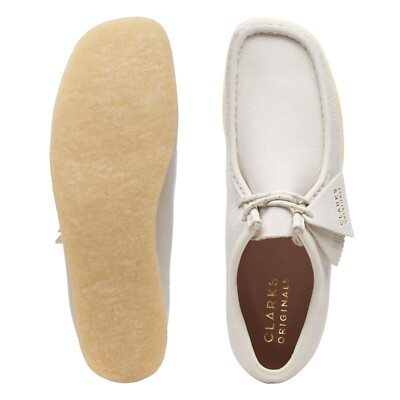 Clarks Originals Men's Wallabee Off White Nubuck 26166299 | eBay