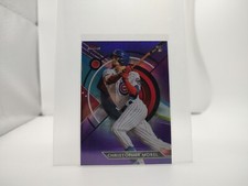 2023 Topps Finest Purple Refractor #46 Christopher Morel RC /250 Cubs
