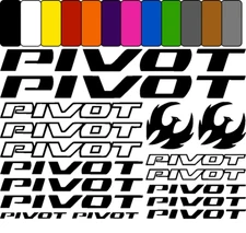 PIVOT Vinyl Decal Stickers Bike set sticker Aufkleber Satz bicycle cycling mtb