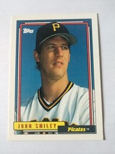 John Smiley Pittsburgh Pirates 1992 Topps Baseball Card 232