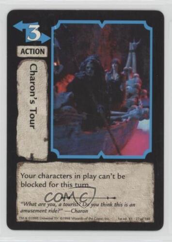 1998 Xena Warrior Princess Collectible Card Game 1st Edition Charon's Tour 2rz - Picture 1 of 3