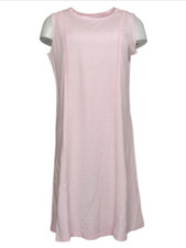 Isaac Mizrahi Live! Dress Sz M Tank Ladder Lace Seaming Pink MSRP $59-SALE!!