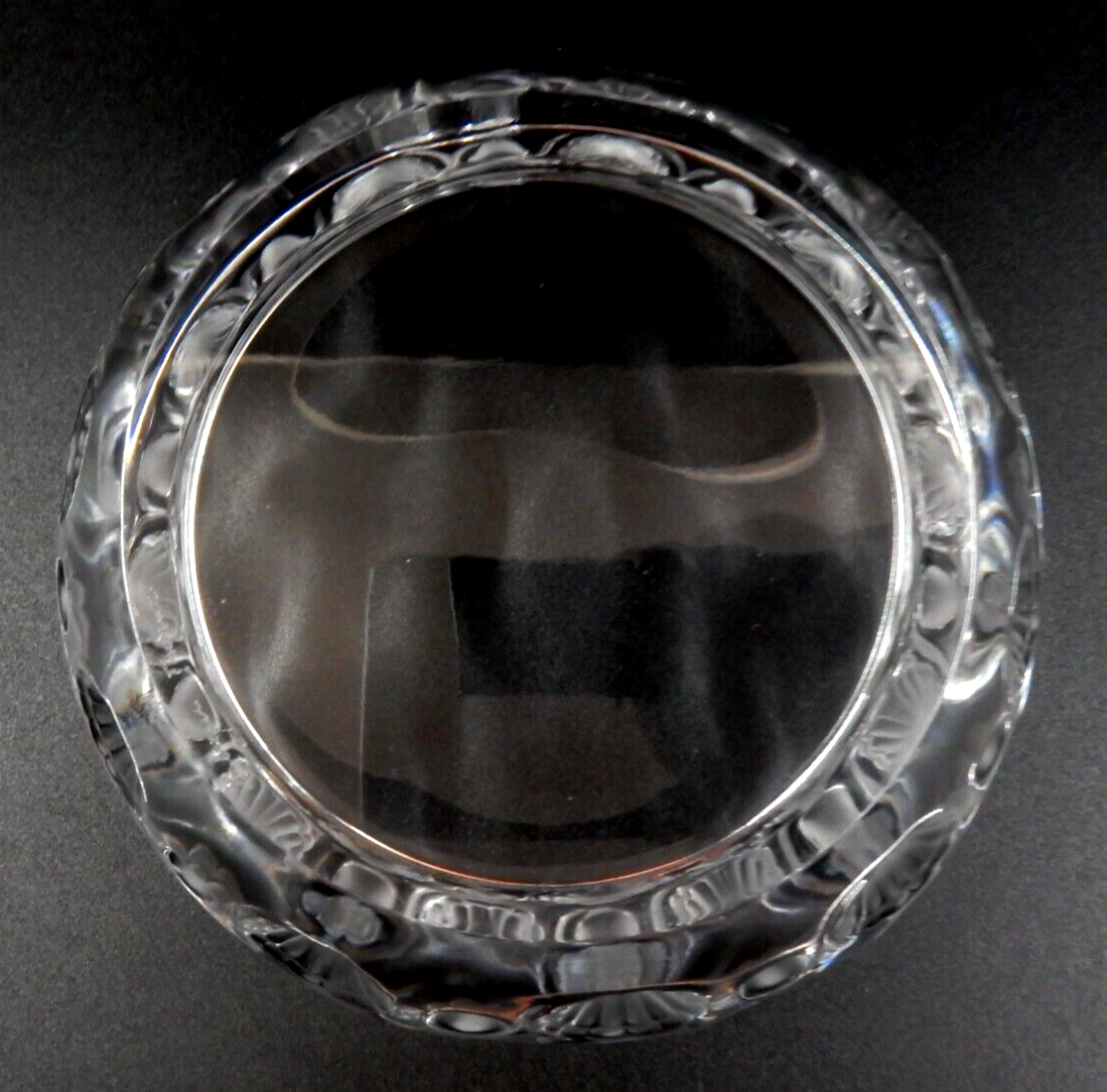 工芸品 VINTAGE LALIQUE Exquisite Signed Vintage Lalique Crystal Pigeon Gand