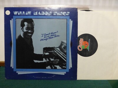 WILLIE MABON SINGS. I DON'T KNOW AND OTHER CHICAGO BLUES HITS. NM   LP
