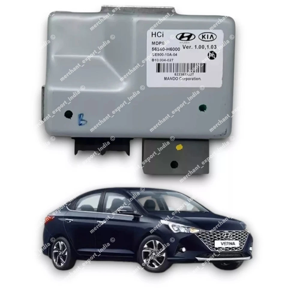 MONTAJE CONTROLADOR GENUINO HYUNDAI MDPS PARA VERNA 2017-2023 OEM 56340-H6000 Foto 2 de 4