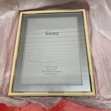 TIZO Design Siena Narrow Enamel White 8 x10 in Photo Frame 5120WHT - 80 New @