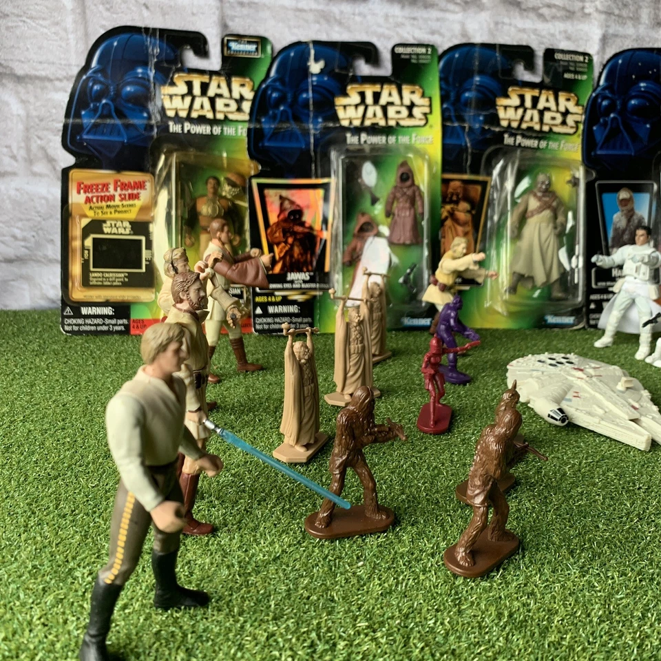 Star Wars Huge Mixed Lot 1995 - 2006 Action Figures Loose Kenner Vintage Jedi - Image 2 of 4