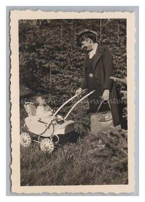 Beautiful Shot of Child Looking Up to Mother - Vintage Photo 1930s