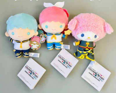Project Sekai Hatsune Miku x Sanrio SET 3 Plush Virtual Singer Doll Toy SEGA