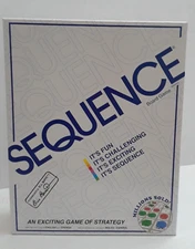 Sequence - Original Sequence Game with Folding Board, Cards and Chips by Jax