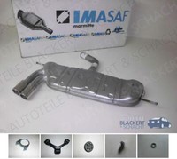 Imasaf Esd Auspuff Endtopf FüR Audi A3 (8P/8P1) 2.0 Tdi 125Kw+ZubehöR 2006-2012
