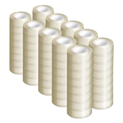 80 Rollen Klebebänder Klebefilm 19mm x 33m Klebeband Rollen Wonday