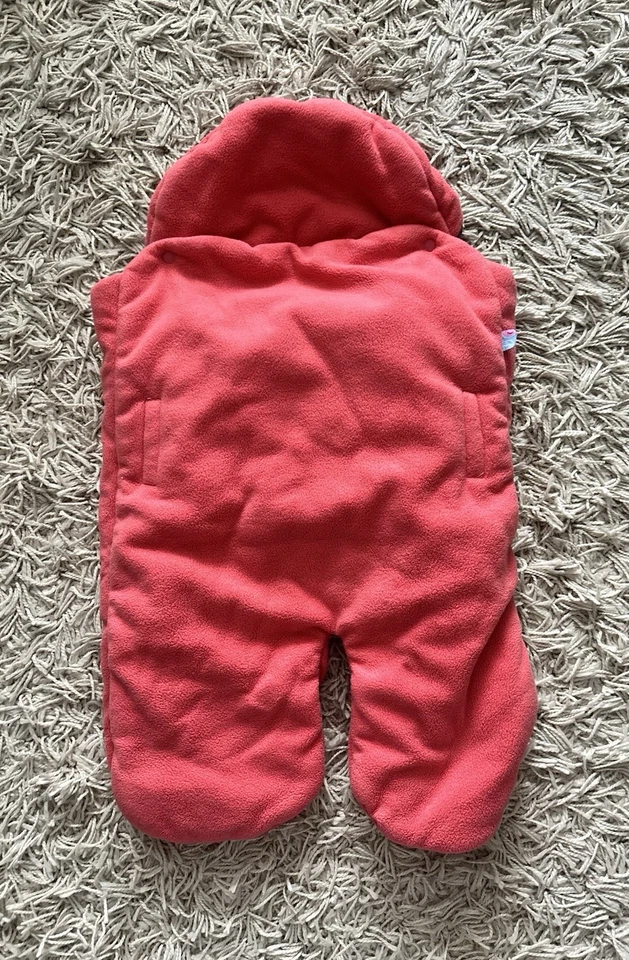 Nid D'ange Bébé Couverture D'emmaillotage Sucre D'orge Nouveau Né - Photo 2/3