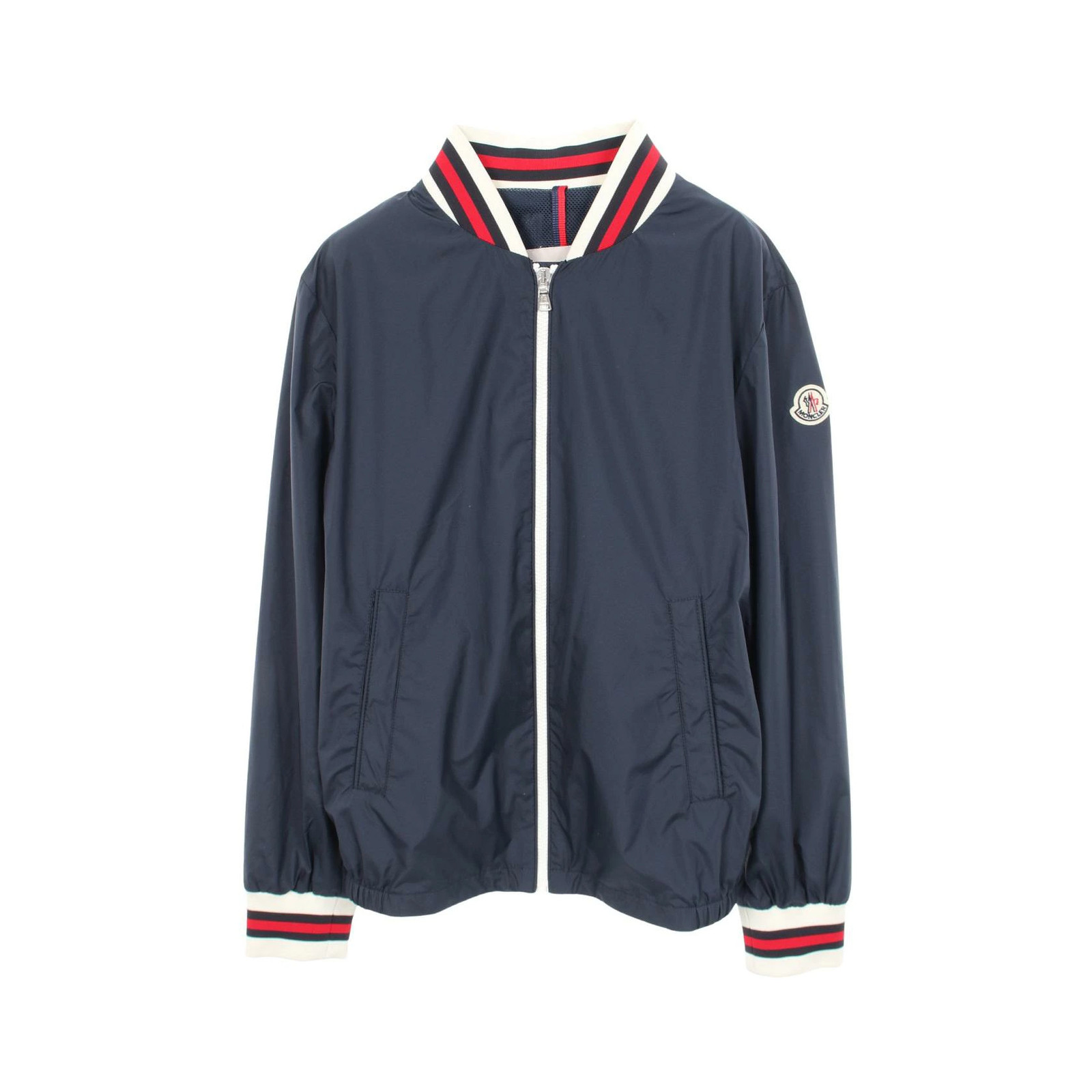 Moncler Maki Blouson Kids Polyester Ladies Navy